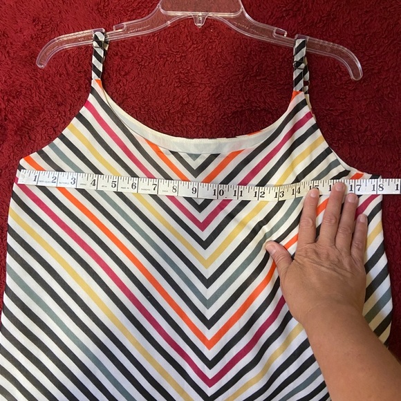 CAbi Black and White Fitted Camisole Top - Picture 6 of 8